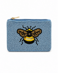 Queen Bee Beaded Coin Purse