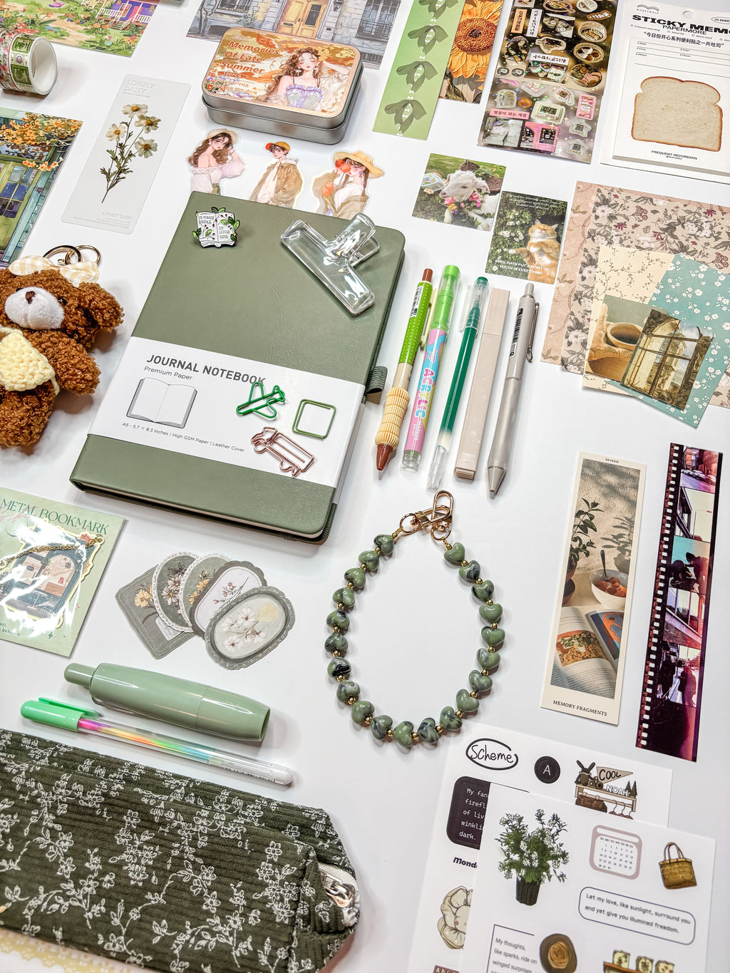 Olive Grove Journaling Set 🍀
