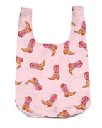 2 in 1 COWGIRL Reusable Shopping Bag & Bag Charm