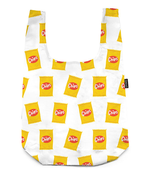 2 in 1 CHIPS Bag Charm & Reusable Shopping Bag
